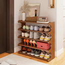 5/6 Tier Bamboo Shoe Rack Organizer Wooden Shelf Entryway Space Saving by 2Dropme