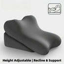 Adjustable Bed Wedge Pillow Memory Foam Backrest Reading Support Cushion by 2Dropme
