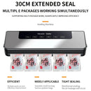 65Kpa Vacuum Sealer Machine Food Saver Wet Dry Automatic w/50 Bags Commercial by 2Dropme