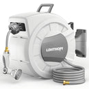 Retractable Garden Hose Reel 40/100/110/130FT Auto Rewind Wall Mounted Hose by 2Dropme