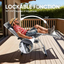 Zero Gravity Recliner Chair Foldable Patio Lounge w/Cup Holder & Cushion by 2Dropme