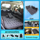 Car Inflatable Mattress Back Seat Bed SUV Travel Air Bed w/ Pump & Pillows by 2Dropme