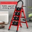 Heavy Duty Folding Step Ladder 3/4/5 Step Non-Slip 500LBS Capacity Portable by 2Dropme
