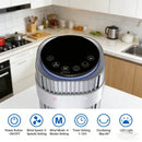 Tower Fan Bladeless 5 Speeds 4 Modes 64° Oscillating Quiet Remote 12H Timer by 2Dropme