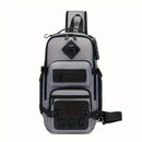 Anti-Theft Sling Bag Men Crossbody Chest Backpack USB Waterproof Travel Bag by 2Dropme