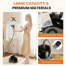 1500W Garment Steamer Standing Clothes Steamer 1.8L Tank 60Min Continuous Steam by 2Dropme
