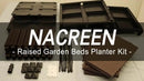 Raised Garden Bed Planter Box w/ Drainage Outdoor Balcony Vegetable Flower by 2Dropme