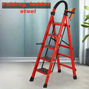 Heavy Duty Folding Step Ladder 3/4/5 Step Non-Slip 500LBS Capacity Portable by 2Dropme