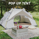 3-4 Person Instant Pop Up Camping Tent Waterproof Quick Setup Outdoor Portable by 2Dropme