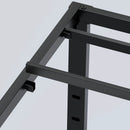 Heavy Duty Metal Bed Frame Platform Mattress Foundation No Box Spring Black by 2Dropme