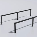 Heavy Duty Metal Bed Frame Platform Mattress Foundation No Box Spring Black by 2Dropme