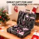119 PCS Power Tool Set 8V/12V Cordless Drill Driver Hand Tool Kit Home DIY Repair