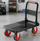 Heavy Duty Folding Platform Cart-350/660/820 lb-Flatbed Hand Truck with Strap by 2Dropme