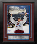 Cale Makar 2022 Stanley Cup Colorado Avalanche 8" x 10" Framed Hockey Photo by Dynasty Sports & Framing