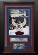 Cale Makar 2022 Stanley Cup Colorado Avalanche 8" x 10" Framed Hockey Photo with Engraved Autograph by Dynasty Sports & Framing