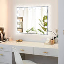 2-in-1 Vanity Mirror with 14 Dimmable LED Bulbs by LJGDeals