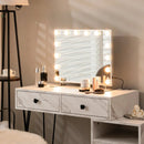 2-in-1 Vanity Mirror with 14 Dimmable LED Bulbs by LJGDeals