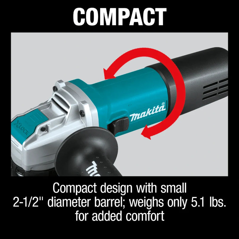 Makita GA4570 4-1/2" X-LOCK Angle Grinder