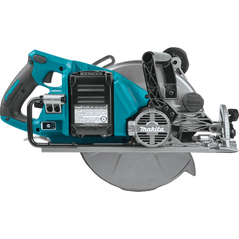 Makita GSR02M1 40V max XGT® Brushless Cordless Rear Handle 10‑1/4" Circular Saw Kit, AWS® Capable (4.0Ah)