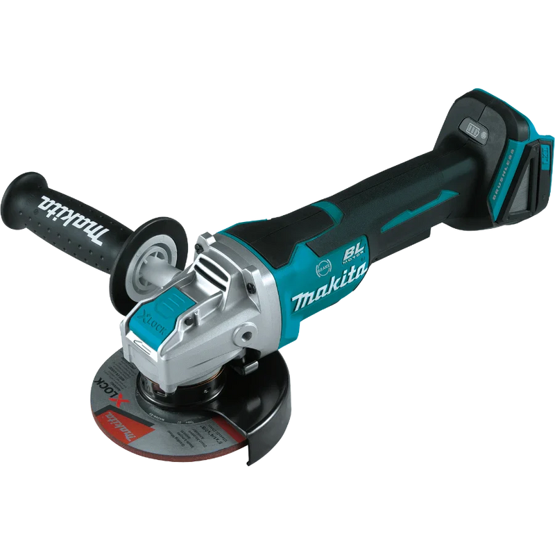 Makita XAG26Z 18V LXT Lithium-Ion Brushless Cordless 4-1/2 / 5" Paddle Switch X-LOCK Angle Grinder