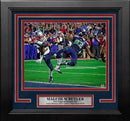 Malcolm Butler Super Bowl Game-Winning Interception New England Patriots 8x10 Framed Football Photo by Dynasty Sports & Framing