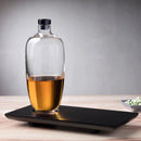 Malt Whisky Bottle Tall with Wooden Tray by NUDE USA