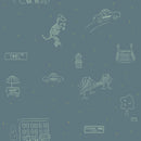 Manhattan Wallpaper by The Lil Dills Shop