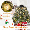 5 FT Pre-lit Mannequin Artificial Christmas Tree Hinged Dress Form Xmas Tree with 465 Branch Tips by DirectDeals