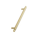 Brushed Gold "Manor" Knurled Cabinet Knobs and Drawer Pulls