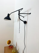 Spiral Mantis Arm Wall Lamp