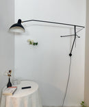 Spiral Mantis Arm Wall Lamp