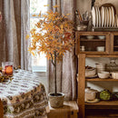 52 Inch Potted Foliage Maple Leaf Faux Tree by Decor Steals