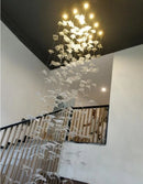 Maple Leaf Glass Chandelier