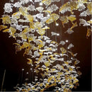 Maple Leaf Glass Chandelier