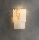 Alabaster 2 Layer Wall Lamp
