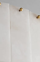 Alabaster 2 Layer Wall Lamp