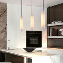 Alabaster Flute Pendant Light