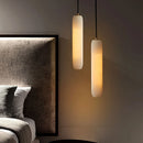 Alabaster Flute Pendant Light
