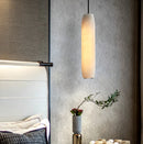 Alabaster Flute Pendant Light