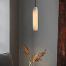 Alabaster Flute Pendant Light