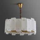 Alabaster Lorry Round Chandelier