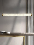 Strip Alabaster Chandelier