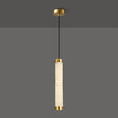 Strip Alabaster Chandelier