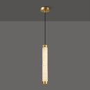Strip Alabaster Chandelier