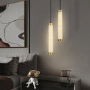 Strip Alabaster Chandelier