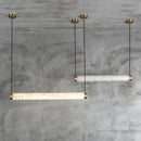 Alabaster Strip Pendant Lights