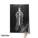 "Kriemhild" from Fritz Lang's "Die Nibelungen: Kriemhild’s Revenge" Matte Poster