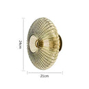 GobekUsa Glass Ripple LED Wall Lamps for Indoor Home Decoration
