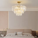 Gold Marilyn Elegant Glass Chandelier