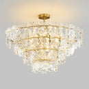 Gold Marilyn Elegant Glass Chandelier